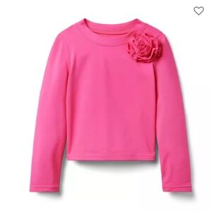NWOT JANIE AND JACK RECYCLED ROSETTE RASH GUARD